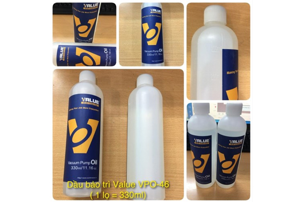 Dầu bảo trì cho máy hút chân không Value